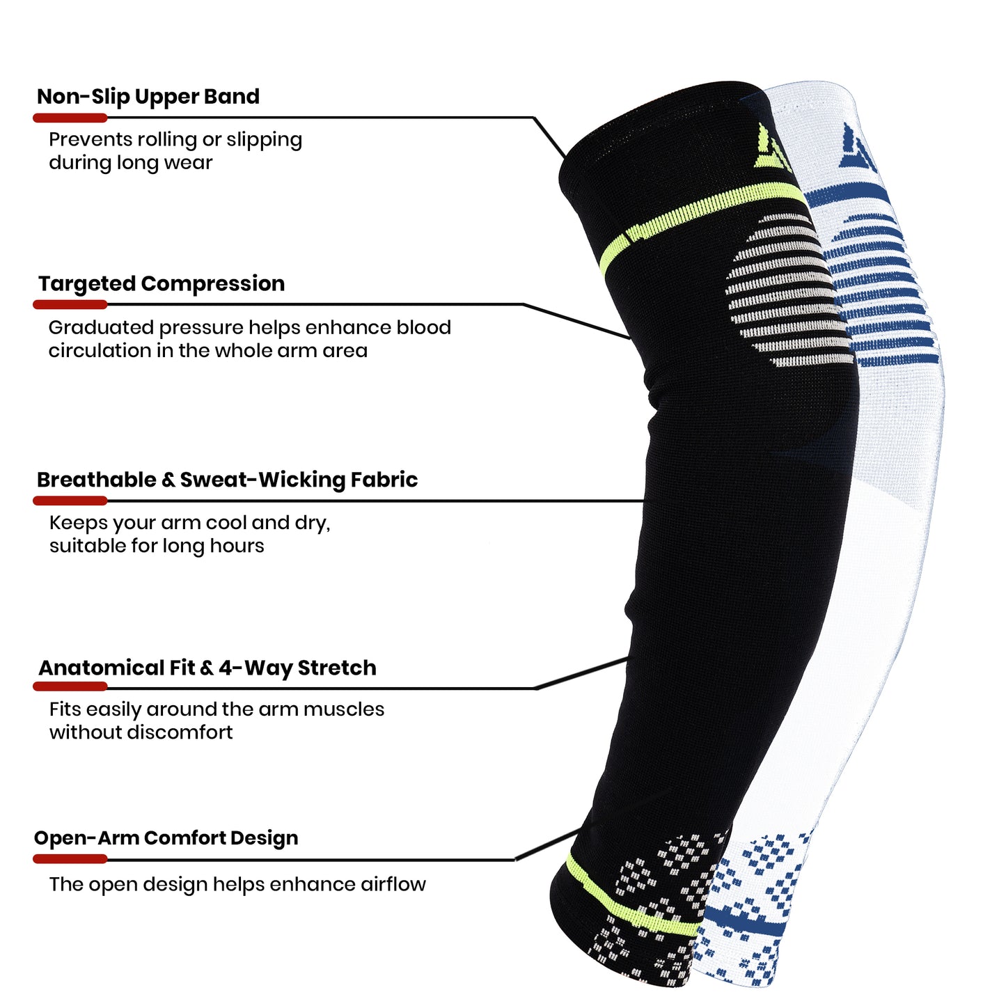 Actifit- Full Arm Sleeve